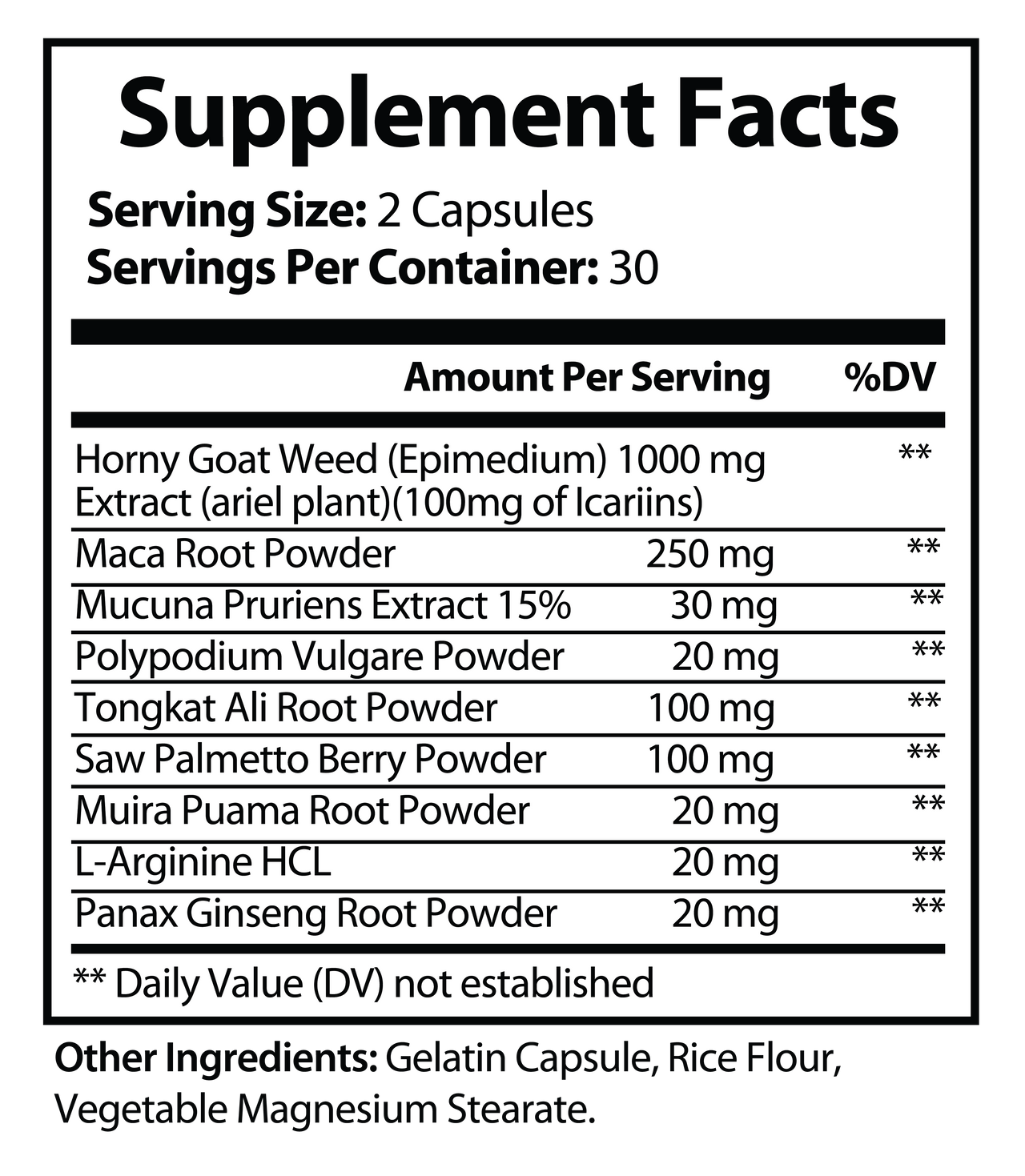 MinoHerb Power Blend (Boost Libido)